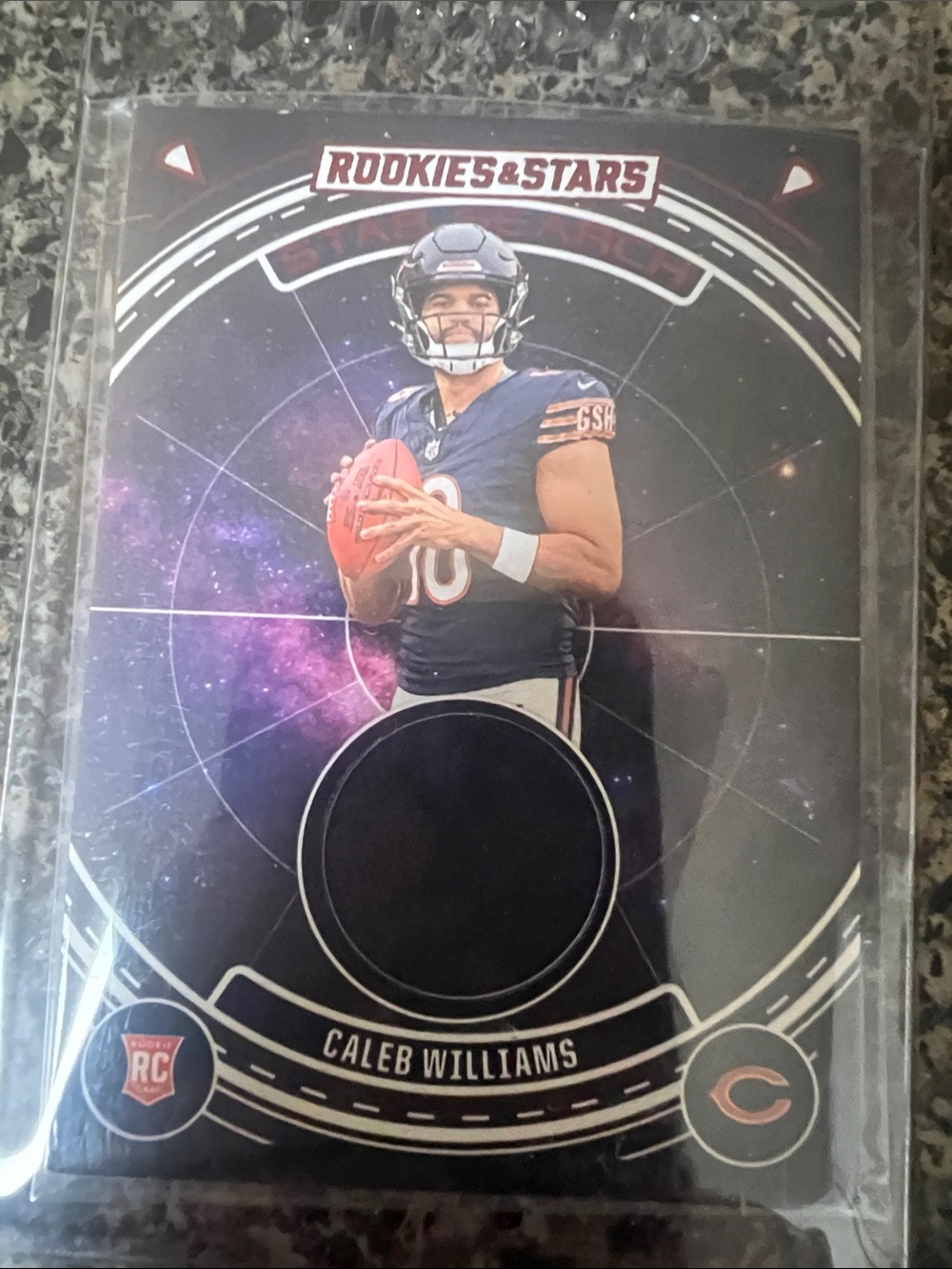2024 Panini Rookies & Stars Caleb Williams RC Jersey Card - Chicago Bears